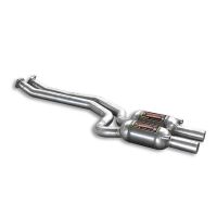 Supersprint Front catalytic converter Right - Left fits for BMW E60 / E61 525i (218 Hp) (Berlina + Touring) 07 -