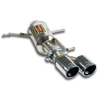 Supersprint Rear exhaust Left -Racing- OO80 fits for BMW E92 Coupè 335is Bi-turbo (326 Hp Motore N54) 10 - 13