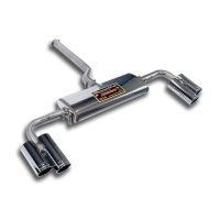 Supersprint Rear exhaust OO90 Right - OO90 Left fits for BMW F25 X3 20d (184 - 190 Hp) 2011 -