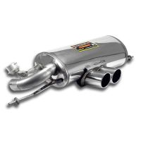 Supersprint Rear Exhaust OO90 with bypass valve fits for LOTUS EXIGE V6 Cup / Cup R / Cup 360 3.5i (Mot. TOYOTA) (350 PS) 2014 -> 2015 (mit klappe)