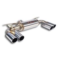 Supersprint Rear exhaust OO80 Right + OO80 Left with valve fits for BMW F30 / F31 LCI (Limousine-Touring) 340i (326 PS) 2015 -> (mit klappe)