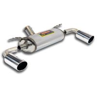 Supersprint Rear exhaust Right O100 - Left O100 fits for BMW F30 (Berlina) 328i xDrive 2.0T (N26 245Hp) 2013 -
