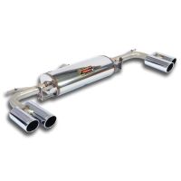 Supersprint Rear exhaust OO80 Right - OO80 Left fits for BMW F25 X3 20i Turbo (184 Hp) 2013 -