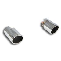 Supersprint Endpipe kit Right O100 - Left O100 fits for 595 ABARTH 1.4T -50° Anniversario- (180 Hp) 2015 -