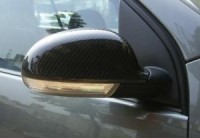 JMS mirror covers Racelook real carbon fits for VW Golf 5 GTI