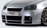 Rieger Frontbumper with cutout for headlight cleaning  fits for VW Golf 5