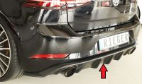 Rieger Heckeinsatz GTI FL SG passend für VW Golf 7