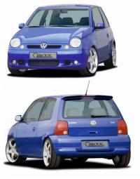 Caractere front spoiler for cars without foglights  fits for VW Lupo